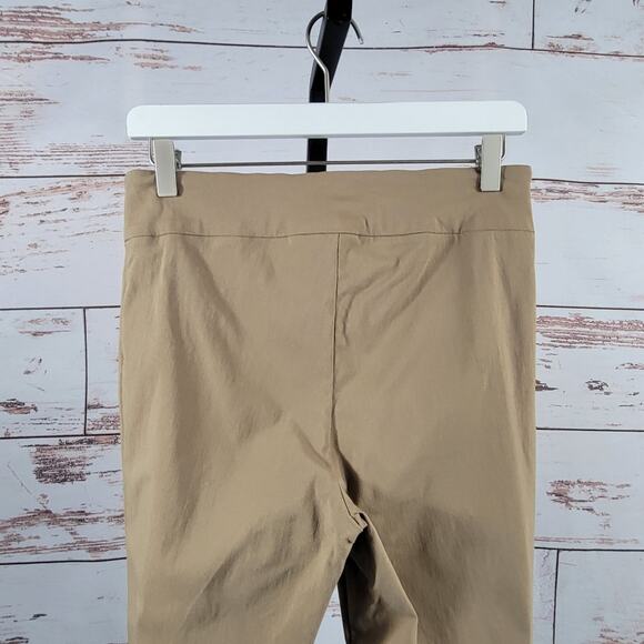 Paul Stuart Tan Pull On Pant Straight Slim Leg Size 8 - Picture 5 of 5